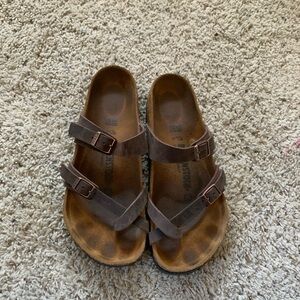 Brown Birkenstock Sandals